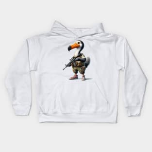 Tactical Dodo Bird Kids Hoodie